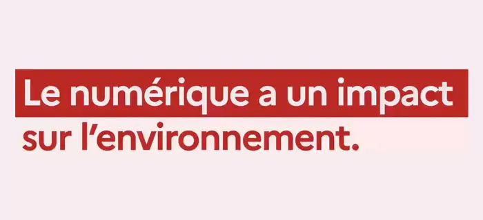 Reduire empreinte environnementale numerique