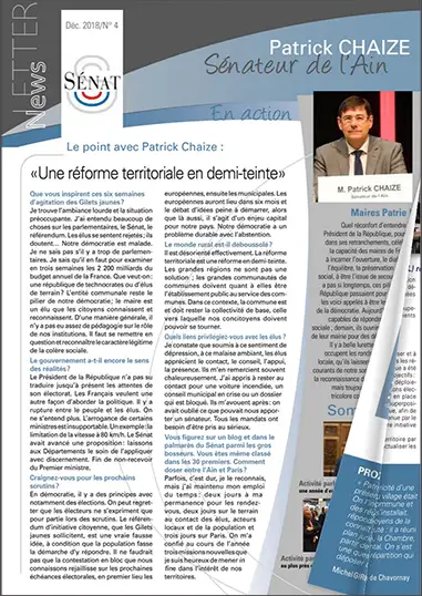 Feuilleter la newsletter